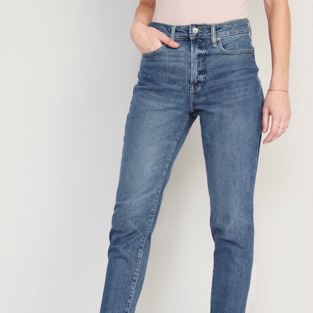 Old Navy Women’s high Waisted OG Straight Ankle Jean
